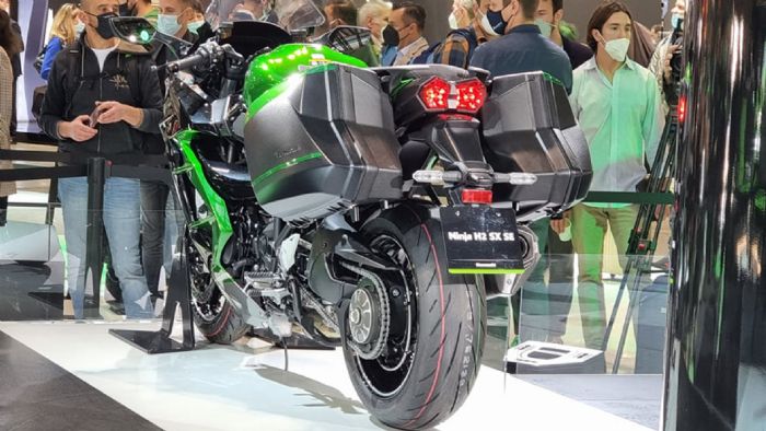 Kawasaki H2 SX SE: Με ηλεκτρονική ανάρτηση και αισθητήρες ραντάρ 